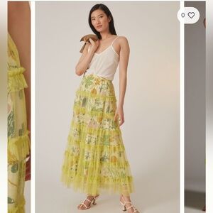 Let Me Be Sheer Layer Maxi Skirt